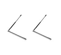 2PCS Portable Dowsing Rod Water Detector Tool Adjustable Rods Flexible Divining Water Spirit Ghost Gold Buried Items