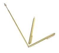 2pcs Portable Dowsing Rods Stainless Steel Detection Rod