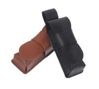 2pcs Portable Fake Leather Harmonica Pouch for Protection | Sleek Modern Finish, Wide Compatibility, Instrument Storage Bag for Enthusiasts, Compact Carry Pack