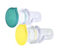2Pcs Portable Handheld Lemon Squeezer Screw Top Juices Squeezer Washable Manual Juicer For Cocktails Fruit Lemon