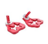 2PCS Portable Heavy Duty T-Post Mounting Hardware for Farm Garden Fence with 5/8" Pin
