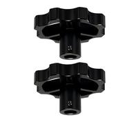 2pcs Portable Knob Set for 3D Printers Easy Control Compact and Durability Metal Constructions Device Controller