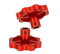 2pcs Portable Knob Set for 3D Printers Easy Control Compact and Durability Metal Constructions Easy Installation