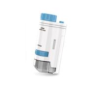 2pcs Portable Microscope, Outdoor Scientific Exploration And Observation | Easy to carry, explore the micro world anytime and anywhere(Blue)