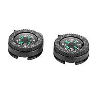 2pcs Portable ompass, Intelligent Watch Compass, Detachble for Outdoor Survival Kits for Camping Boating