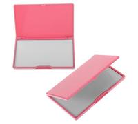 2pcs Portable Pink Plastic Magnetic Needle Holder Case Organizer
