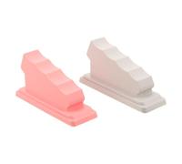 2pcs Portable Plastic Nail Hand Rest Pillow for Manicure Practice