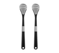 2PCS Portable Tongue Scraper Travel Friendly Tongue Cleaner Cleaning Tool Mouse Breath Portable Mouse Care For Those Who Focus