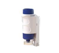 2pcs Portable Toy Microscope Optical Scientific Research Experiment Set | Easy to carry, explore the micro world anytime and anywhere(Blue)