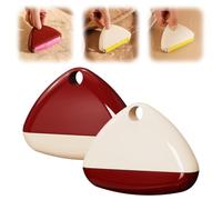 2PCS Portable Washable Lint Roller, 2026 New Reusable Sticky Triangular Washable Lints Rollers, Pet Hair Remover for Clothes, Furniture, Dog Cat Hair (2PCS)