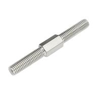 2pcs Positive Negative Thread Bar L40 90MM Dual Head 304 Stainless Steel