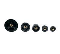 2Pcs Potentiometer Knob Cap 6mm Hole MF-A01 MF-A02 MF-A03 MF-A04 MF-A05 Rotary Switch Knobs Caps WHT118 WX050(MF-A03)