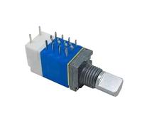 2PCS Potentiometer R097 Type Potentiometer With 4-pin Switch A2K Single Turn Adjustable Resistor Shaft Length 12