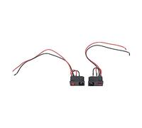 2PCS Pottery Machine Power Switch Push Button, Ceramic Machine Power Switch, Heat Resistant ABS + Metal Toggle Switch for Electric Pottery Wheel and Clay Forming Machines