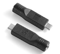 2pcs Power Cable Adapter for Starlink Mini, USB C Male to DC Female Adapter Power Converter PD Source 20V Power Output 100W Power Cord Adapter Compatible with Starlink Mini