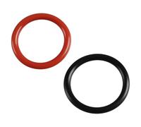 2PCS Power Steering Pump O-Ring Seals Kit for Honda Civic/CR-V/Element, Replaces 91370-SV4-000 & 91345-RDA-A01, High Pressure Hose Inlet/Outlet Seals O-Ring