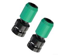 2pcs Power Tool Adapter With Telescopic Feature For 1/2 Inch Square To 1/4 Inch Hex Drive Conversion