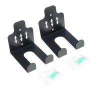 2PCs Powerful Barbells Wall Rack Vertical Space Saving Designs Barbells Storage Mount for Gym Equipment Management Garage Gym Storage Rack