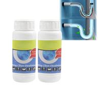 2PCS Powerful Sink and Drain Cleaner,220g Drain Unblocker,Pipe Dredge Deodorant,D/rain Clog Remover,Pipe Dredging Agent,Heavy Duty Sink P/ipe Cleaner,Pipeline Dredging Agent for Kitchen, Bathroom,etc.