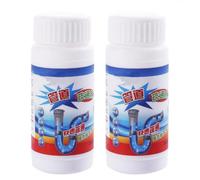 2PCS Powerful Sink Foaming Sink and Drain Cleaner,Powerful Si/nk &Drain Cleaner,Dra/in Clog Remover,Po/werful Pipe Dredging Agent,Dissolves Clogs,Dr/ain Cleaner&Pipe Dredge De/odorant,Dr/ain Unblocker