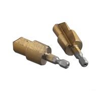 2pcs PPR Drill Bit Pack with Hexagonal Handle for Water Pipe Tool 20/25/32mm (A)