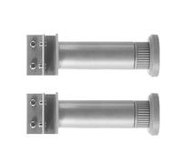 2pcs Practical Adjustable Flower Box Clip for Planter Pots with Rotatable Base and Strong Aluminum Alloy Designs Indoor Plant Holders