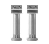 2pcs Practical Adjustable Flower Box Clip for Planter Pots with Rotatable Base and Strong Aluminum Alloy Designs Adjustable Flower Box Clip