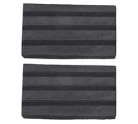 2Pcs Practical Bass Drum Hoop Protector Rubber Drum Guard Protections Tool Percussion Accessories Rubber Protector Insert