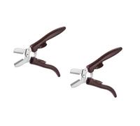 2Pcs Practical Chestnut Cutter for Kitchen Use Food Grade Stainless Steel Nut Opener Tool Multipurpose Walnuts Cracker Professional Kitchen Gadget