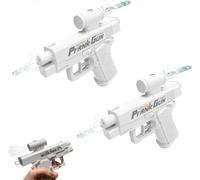 2PCS Prank Two-Way Water Gun Can Spray from Front and Back, Fun Office & School Prank Toy Press The Button and Shoot Forwards