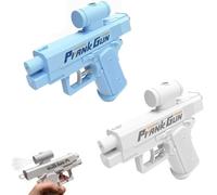 2PCS Prank Two-Way Water Gun Can Spray from Front and Back, Fun Office & School Prank Toy Press The Button and Shoot Forwards