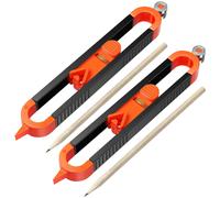 2Pcs Precise Contour Scribe Tool, Adjustable Gauge