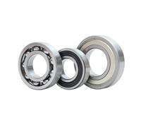 2Pcs Precision Bearing Steel Deep Groove Ball Bearings, Multi-Specification Combination Packs, for Home Appliances/Machinery Equipment.,IDxODxL,12x35x11mm