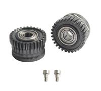 2pcs Precision Design Extruder Gear Metal Plated Hardened Steel Long Life Extruder Gear for K1C Printer