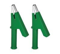 2pcs Precisions 10mm Open Clip with 4mm End Sockets Tail Electrical Equipment for Electrical Testing Application Electronics Project Development