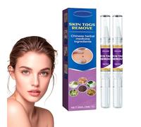 2PCS Premium Wart Remover Pen All in One Verruca Remover for Hands and Body, Natural & Gentle Skin Tag and Wart Removal Solution with Fast - Acting Results, Suitable for All Skin Types