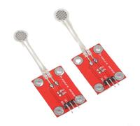2pcs Pressure Sensor Module for DIY For electronics and Engineering Applications with Analog Output DC 3.3V 5V Operation and 3mm Mounting Holes (White)