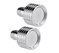 2Pcs Pressure Washer Nozzle Tips for Soft Wash Power Washer Shower Car Washing Garden Watering Stainless Steel Garden Hose