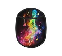 2pcs Print Silicone Pot Holders, Pot Mat Mitten for Kitchen & BBQ - Double-Layered Washable Hot Pads with Hanging Loop (7.5 X 9.4 Inch)