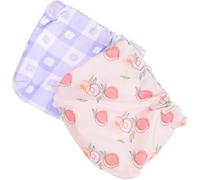2pcs Printed Storage Bag Small Cosmetic Pouch Mini Wallet Travel Wallet Teen Pads Waterproof Lip Stain Reusable Menstrual Pads Make up Bags Makeup Pouch Oxford Cloth Colorful-Assorted Color