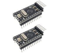 2PCS Pro Micro 328P 5V 16MHz Bootloadered, USB Development Board Module Micro Development Board Microcontroller, Micro USB Development Board Module Microcontroller for Arduino