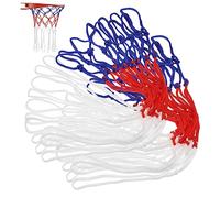 2pcs Professional Basketball Net Durable Tangle Replacement Nets for Hoops Easy Install Basketball Shot Training