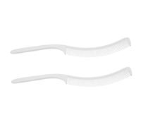 2pcs Professional Hair Cutting Combs Plastic Styling Combs for Home Salon for Parting Lightweight Easy to Use for Hair Cutting Dying Styling