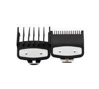 2Pcs Professional Hair Cutting Guide Comb Clipper Limit Comb Trimmer Cutting Styling Tools Attachment Compatible 1.5mm 4.5mm(2PCS black)