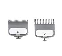2Pcs Professional Hair Cutting Guide Comb Clipper Limit Comb Trimmer Cutting Styling Tools Attachment Compatible 1.5mm 4.5mm