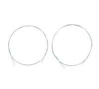 2pcs Professional Metal Erhu Strings Set for Playing, Sturdy Wire