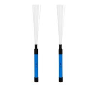 2Pcs Professional Nylon Wire Brush Jazzes Drum Brushes With Comfortable Handle Drum Brush Percussion Brushes Brush