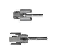 2PCS Professional Pipe Threading Set Integrated Double Purpose Tool Internal External Electric Drill Compatible Set Multiple Size Pipe Thread Cutter