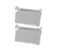 2pcs Professional Sewing Ruler Hinged Quilting Template Edge Stitch Guide Quilting Measuring Fabric Tailoring Flexible Sewing Ruler