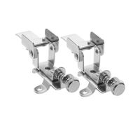 2pcs Professional Snare Drum Strainer Accessories Metal | Precision Tuning Adjuster, Lightweight Silver Finish, Versatile Design for Performances and Travel